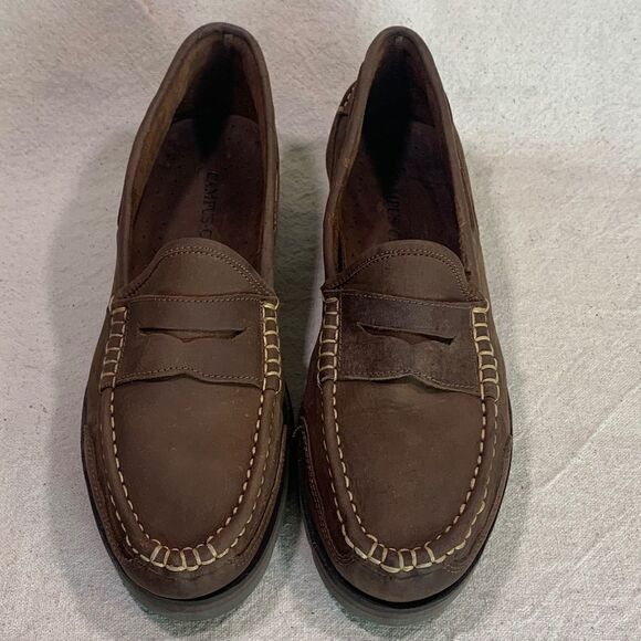 Vintage Campus Club Penny Loafers Mens Size 10D - Picture 2 of 16